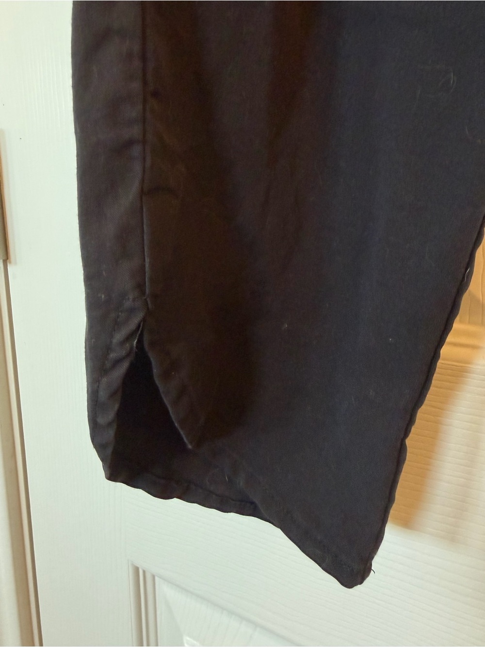 Marine Layer Allison Black Ankle Cropped Pants Size M - Picture 6 of 8